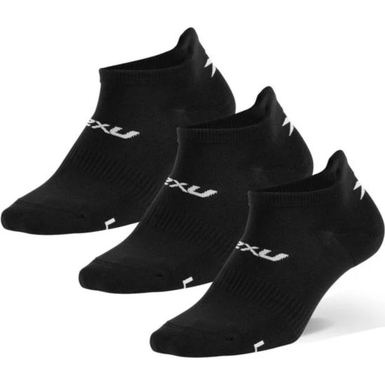 2XU Compressiesokken 3-pack, Maat M, Zwart