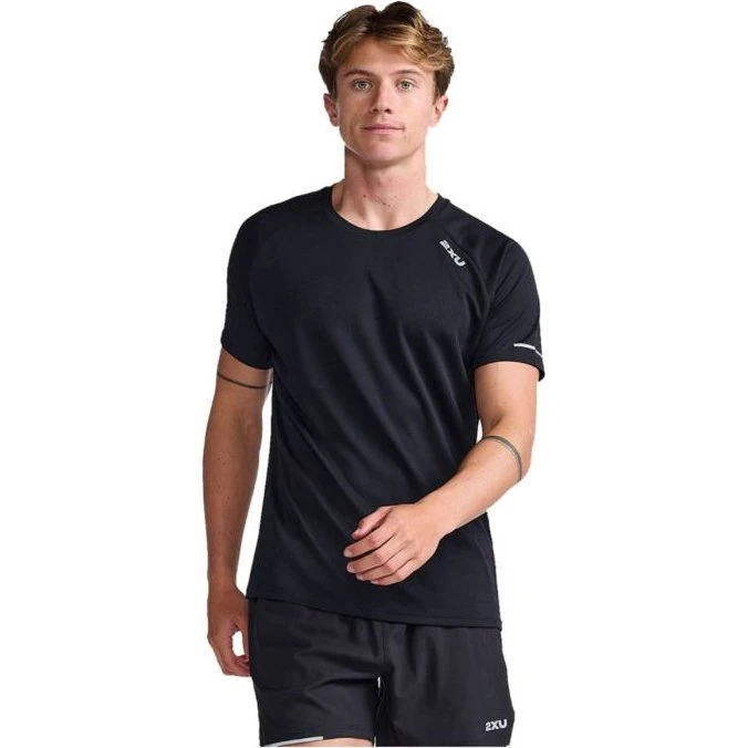 2XU Aero T-shirt met korte mouwen zwart - XL