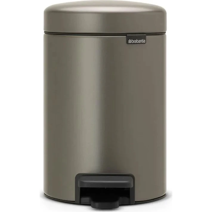 Brabantia NewIcon pedaalemmer 3 liter - Platina