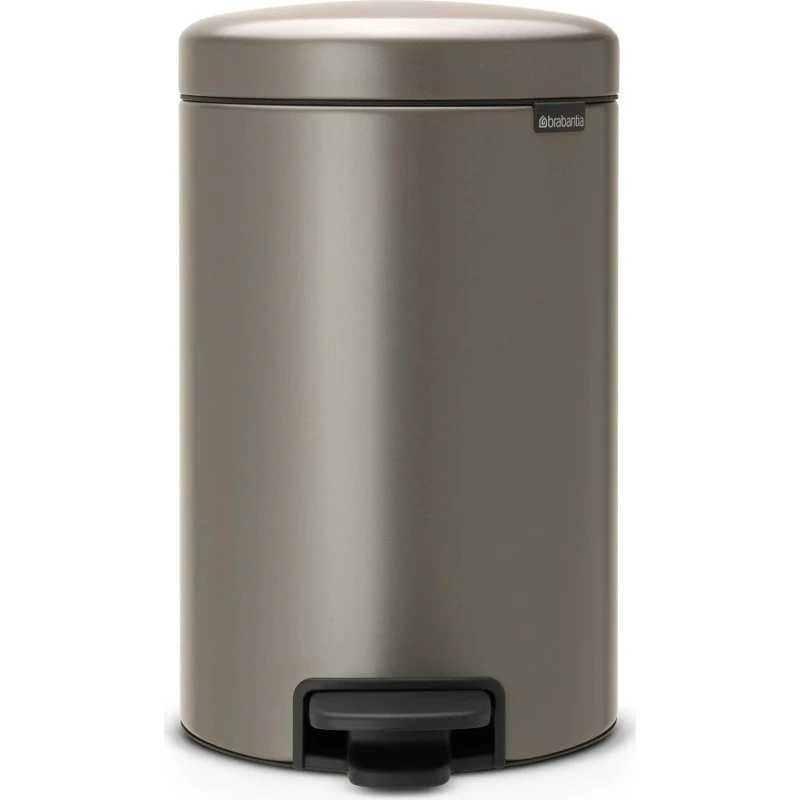 Brabantia NewIcon Pedaalemmer 12 liter - Platina