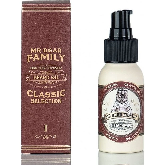 Mr Bear Family Baardolie Golden Ember 50 ml