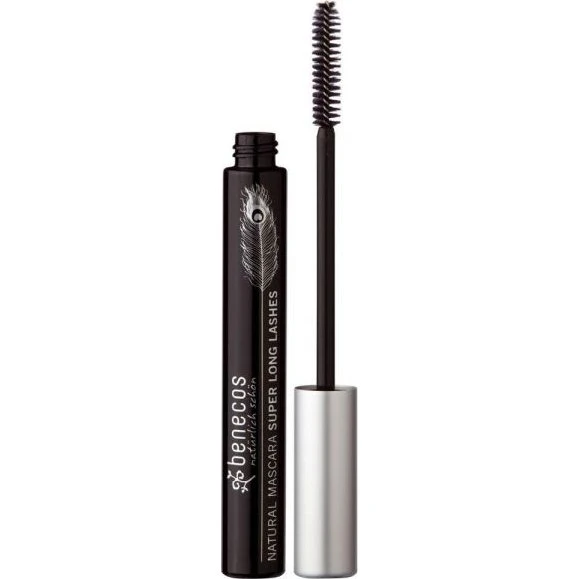 Benecos Natural Mascara Super Long Lashes Zwart 8 ml