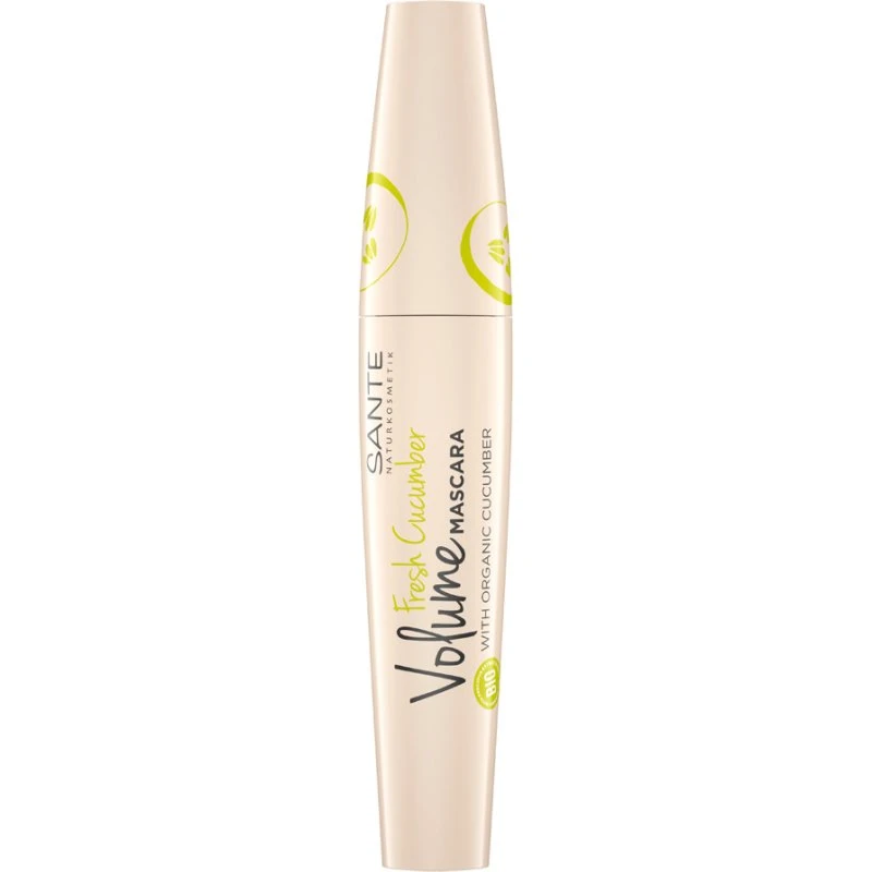 Sante Fresh Cucumber Volume Mascara 01 Zwart, 12 ml