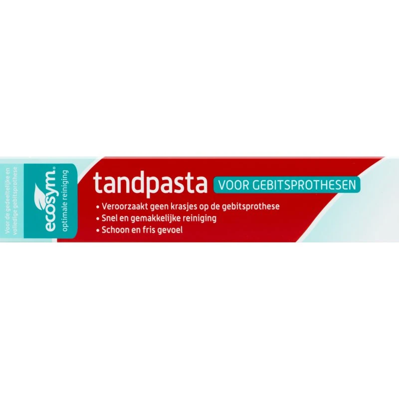 Ecosym Tandpasta Gebitsprothesen 1ST 75ml