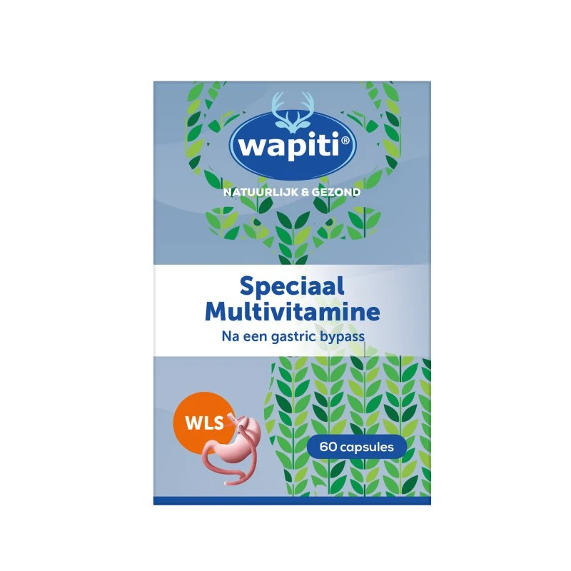 Wapiti Speciaal Multivitamine Gastric Bypass 60 capsules