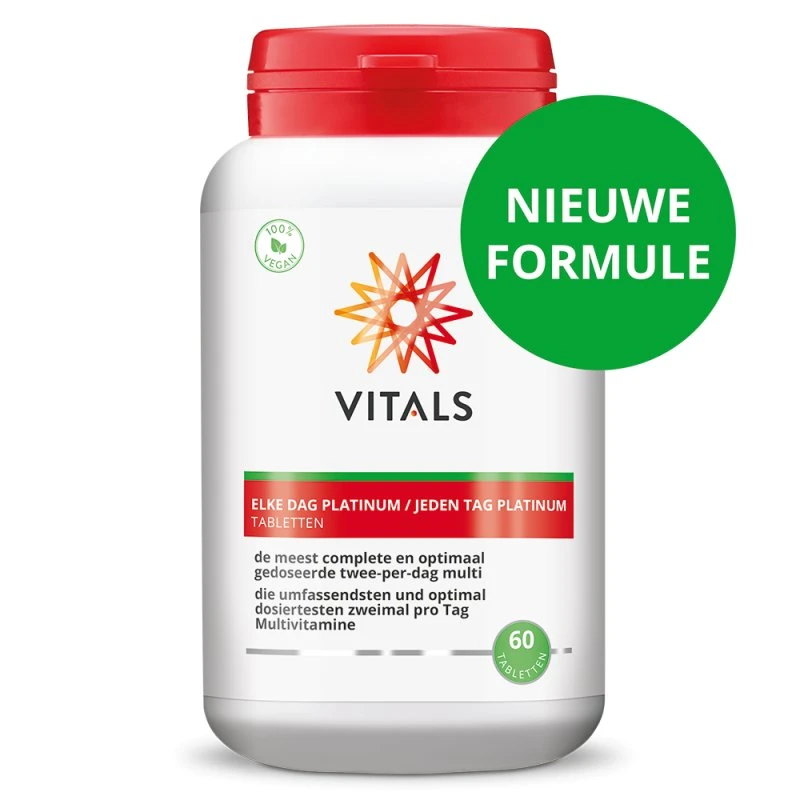 Vitals Elke Dag Platinum 60 Tabletten