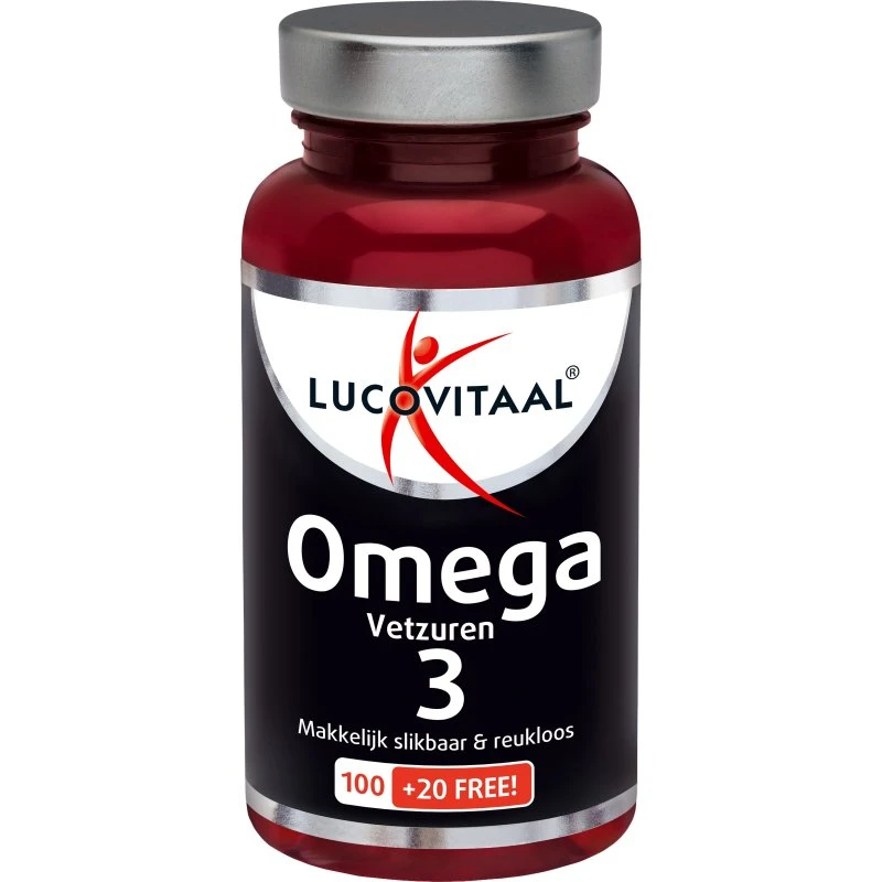 Lucovitaal Omega 3 Vetzuren 3 100 + 20 capsules