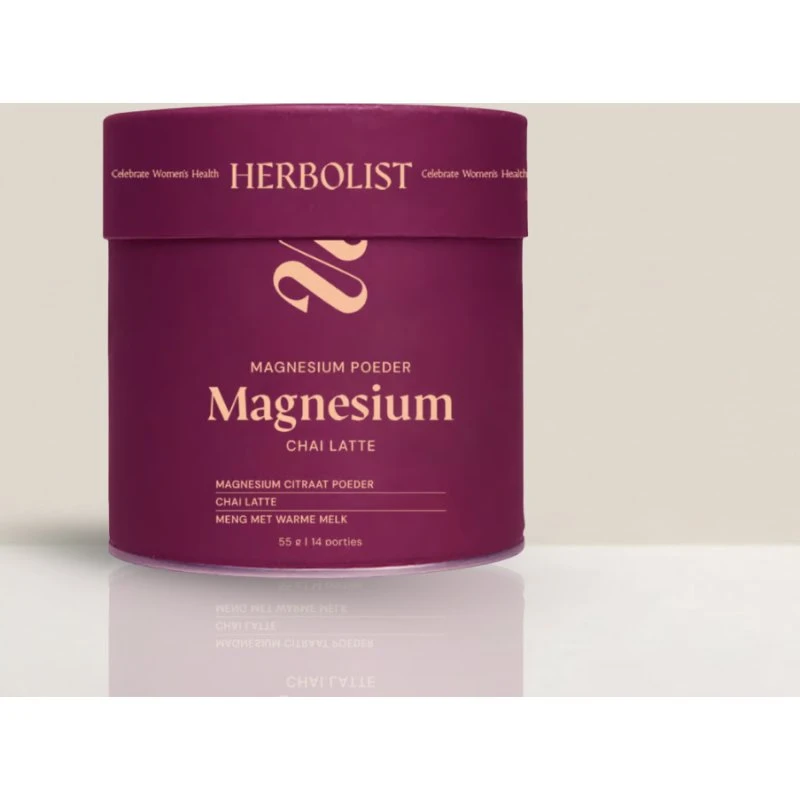 Herbolist Magnesium Chai Latte Poeder