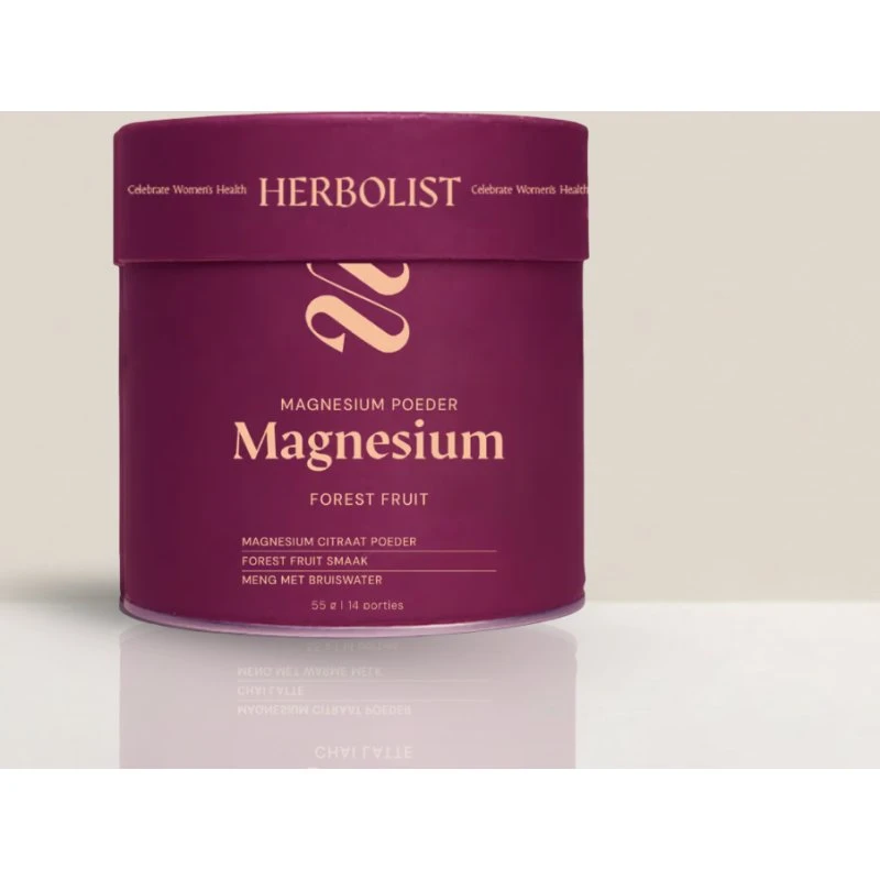 Herbolist Magnesium Poeder Forest Fruit