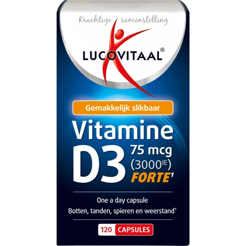 Lucovitaal Vitamine D3 75 mcg 120 capsules