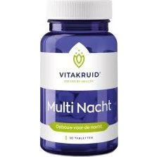 Vitakruid Multi Nacht 100% Vegan 90 Tabletten
