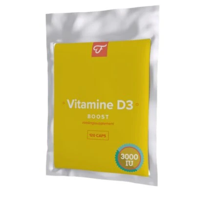 Foodie Vitamine D3 Boost 3000 IU 120 Tabletten