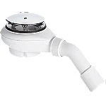 Viega Tempoplex Afvoerkit 90 mm, 60 mm hoog, chroom