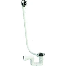 Viega Badplug- en overloopcombinatie 40mm chroom