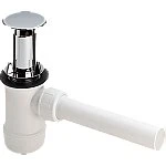 Viega kunststof sifon 5/4"x32 wit met uittrekbare standpijp