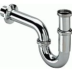 Viega Leidingsifon 0/90/180°, Messing, Afvoerprogramma 123451