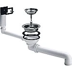 Viega afvoer-/overloopgarnituur 1 1/2