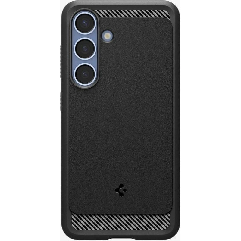 Spigen Rugged Armor MagSafe voor Samsung Galaxy S25 - Matte Black