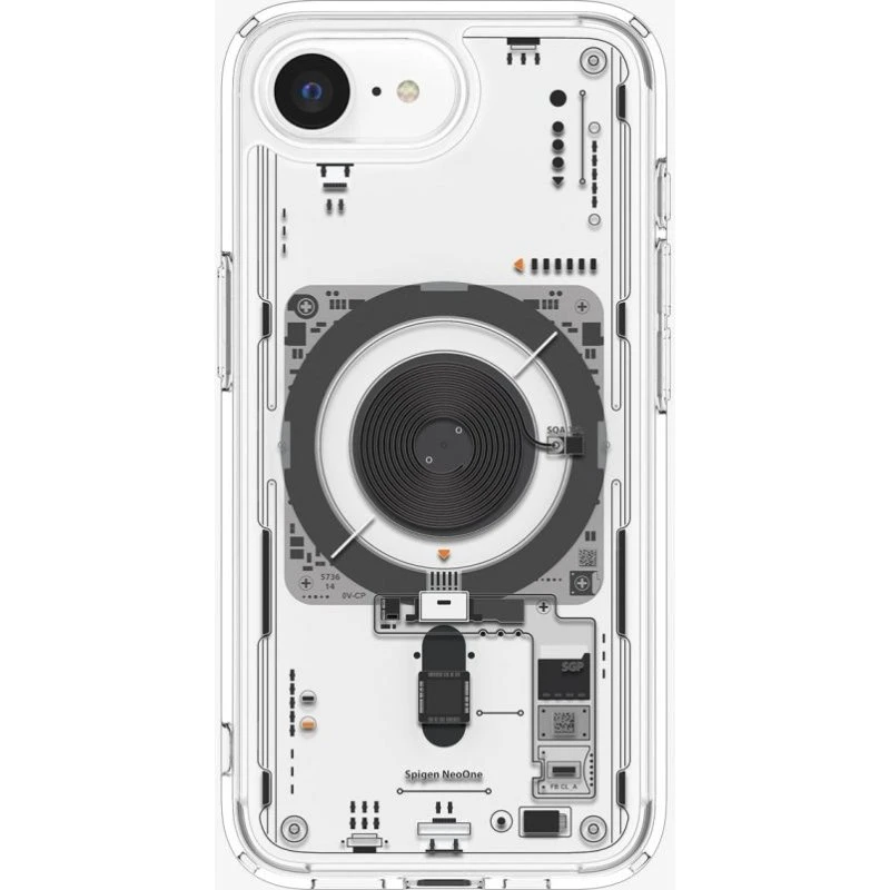 Spigen Ultra Hybrid MagSafe Case voor Apple iPhone 17e / 16e - Transparant