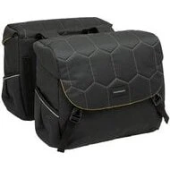 New Looxs Mondi Joy Quilted Dubbele Fietstas 38L Zwart