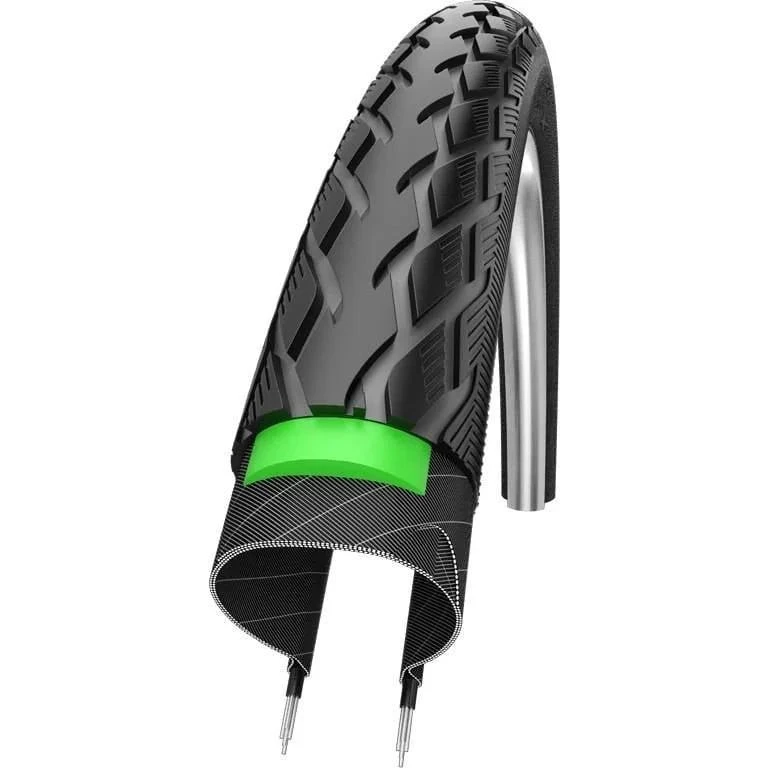 Schwalbe Marathon GreenGuard 40-622 Zwart met Reflectie