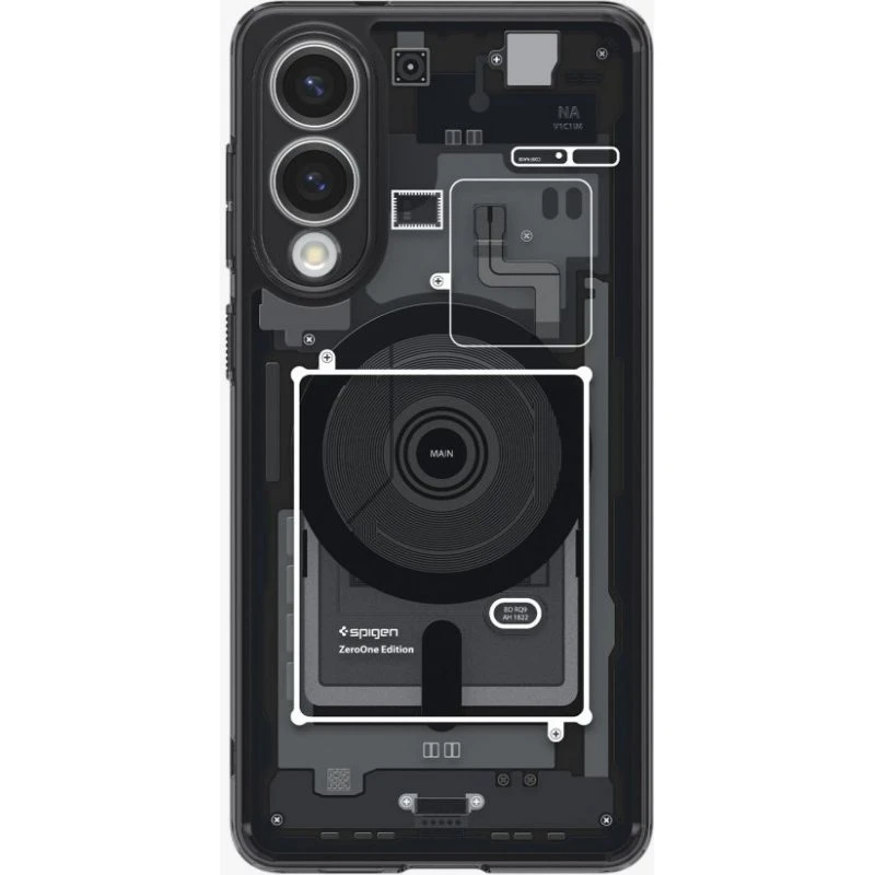 Spigen Ultra Hybrid Zero One MagFit Samsung Galaxy S25 Edge - Zwart