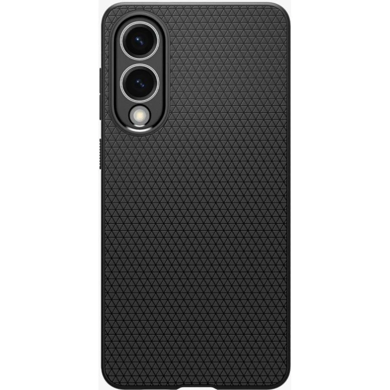 Spigen Liquid Air Backcover voor Samsung Galaxy S25 Edge - Zwart