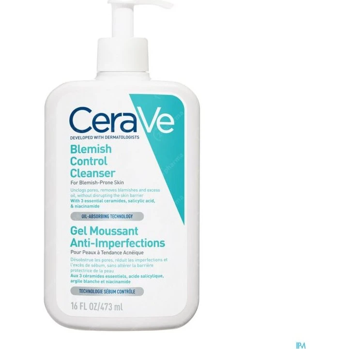 CeraVe Reinigingsgel Anti-Onzuiverheden 473 ml