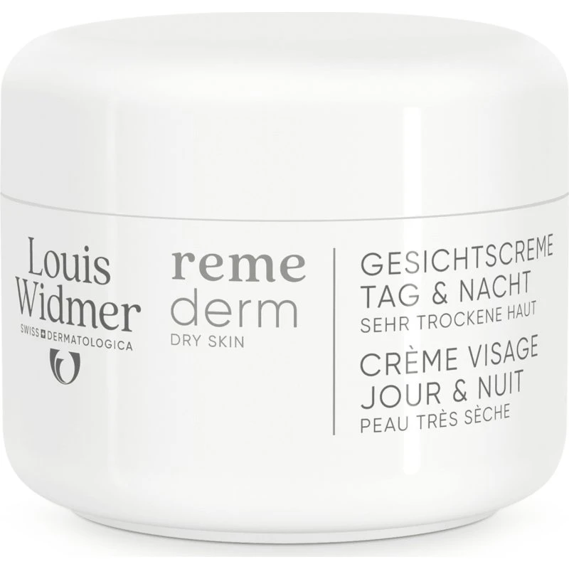 Louis Widmer Remederm Gezichtscrème Dag & Nacht Zonder Parfum 50ml