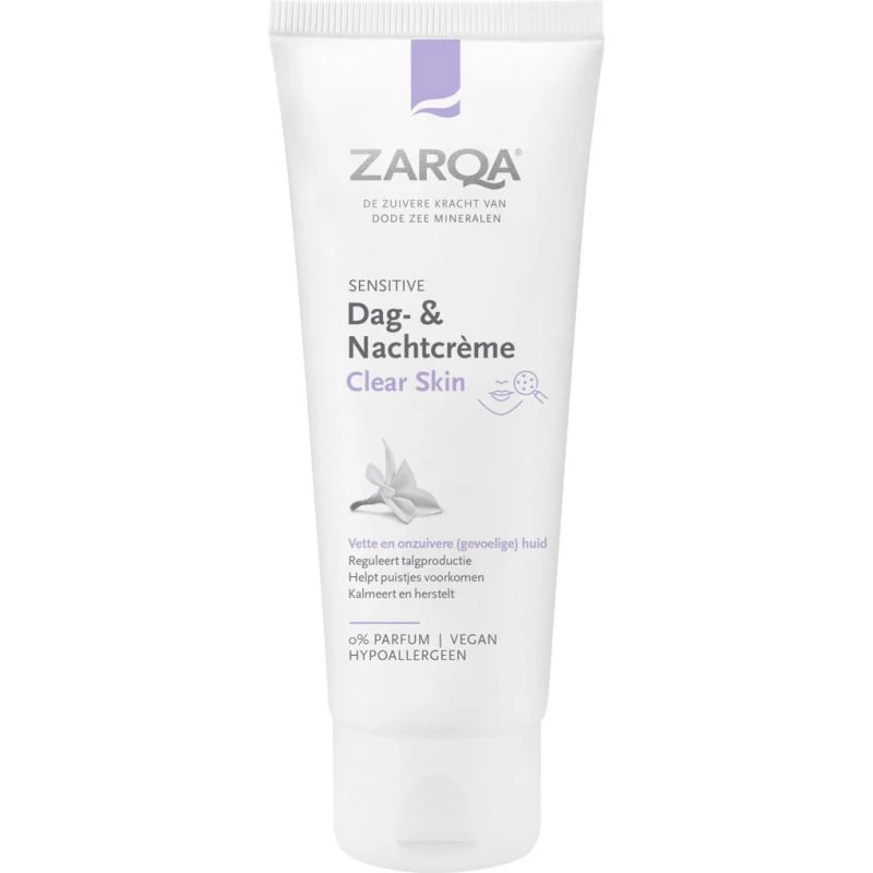 Zarqa Young Dag- & Nachtcrème Clear Skin Sensitive 75 ml