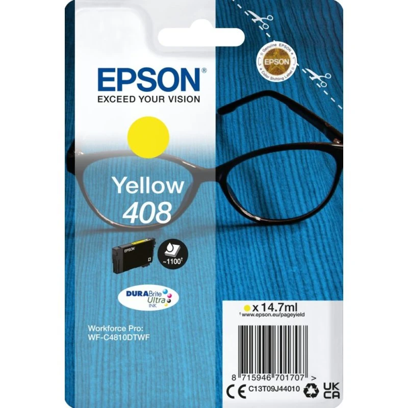 Epson T09J440 408 Inktcartridge - Geel