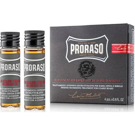 Proraso Intensive Hot Oil Wood & Spice 4x17 ml