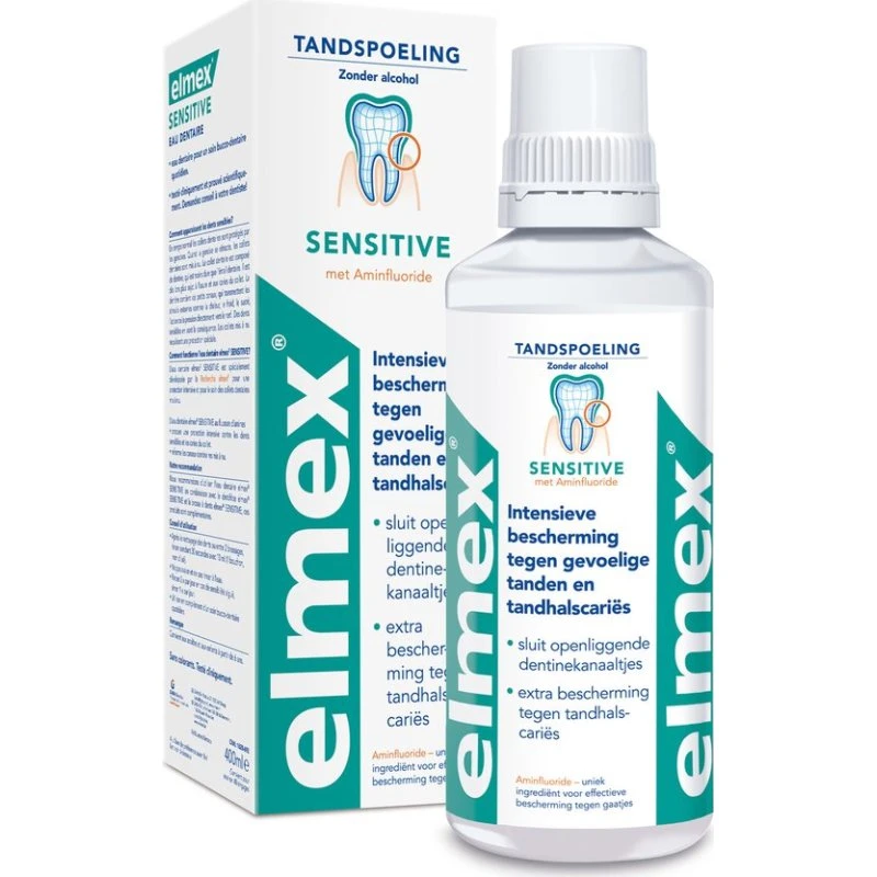 Elmex Sensitive Tandspoeling 400 ml