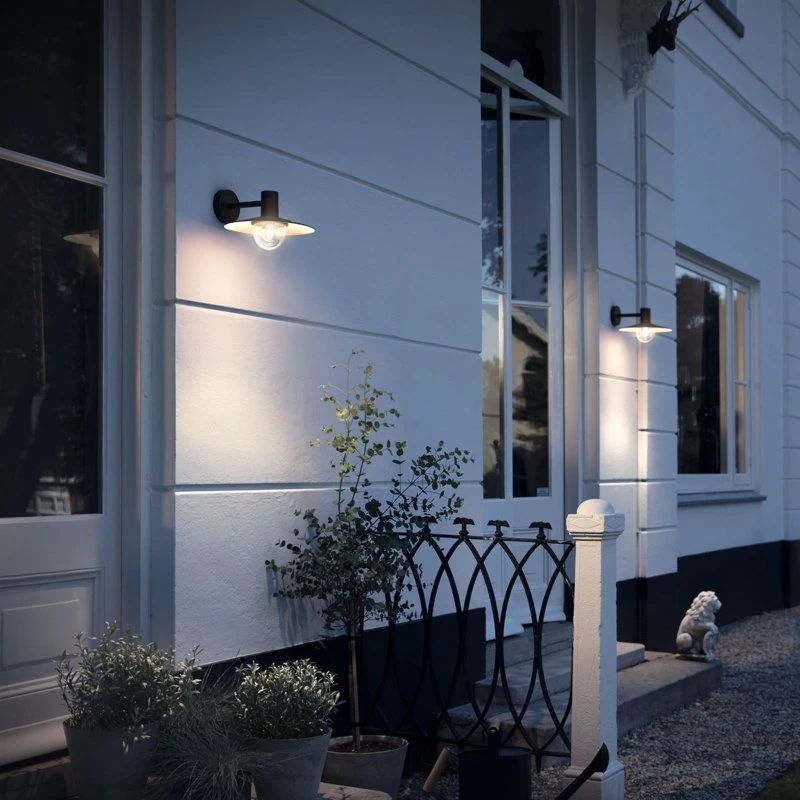 Philips myGarden Skua buitenwandlamp - Zwart - Modern