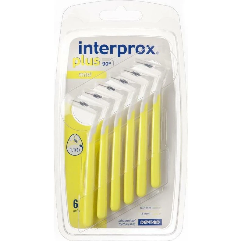 Interprox Plus Ragers Mini Geel 6ST