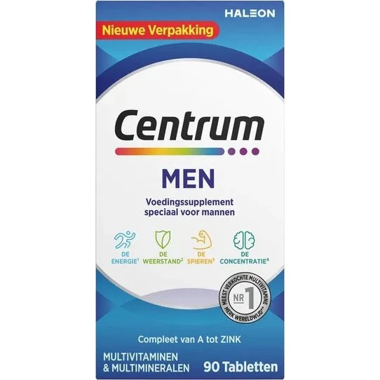 Centrum Men Multivitaminen 90 Tabletten