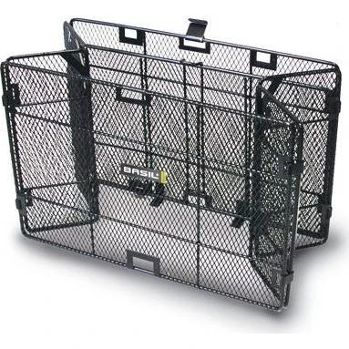 Basil Catania Opvouwbare Fijnmazige Achtermand Zwart