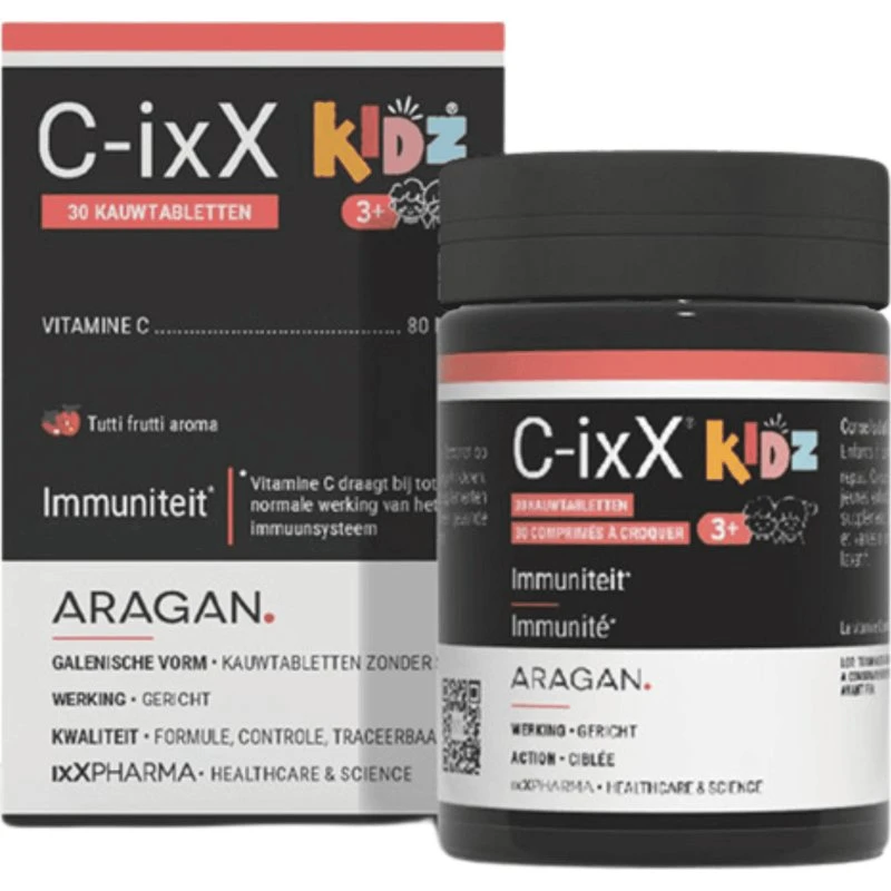 C-ixx Kidz 30 Kauwtabletten Vitamine C voor Kinderen