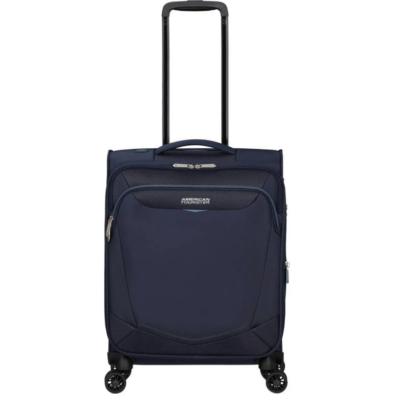 American Tourister Summerride 55 cm Spinner Donkerblauw