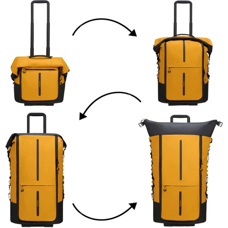 Samsonite Ecodiver Foldable Duffle 4-in-1 Geel