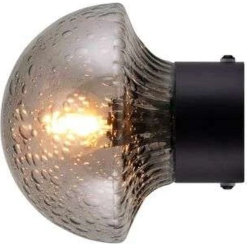 Globen Lighting Fungo 16 Plafondlamp/Wandlamp IP44 Rook-zwart