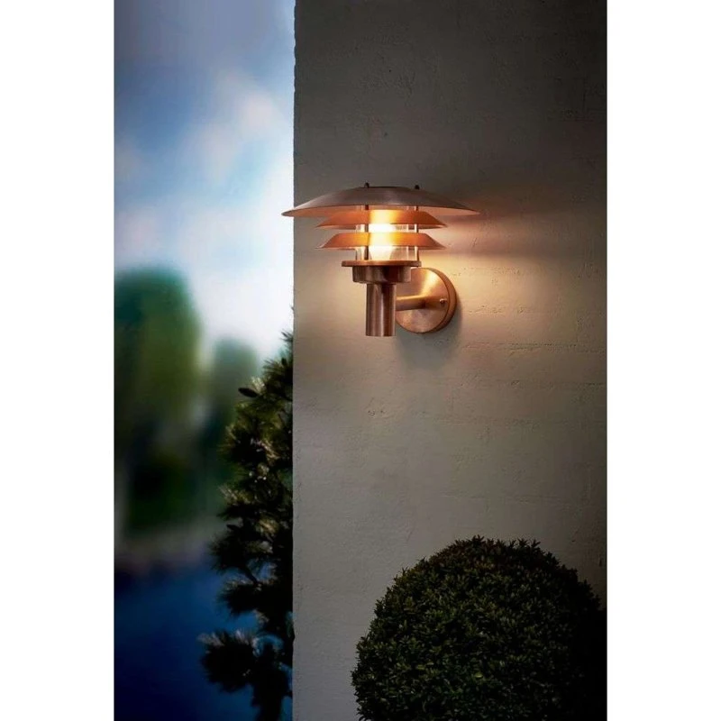 Nordlux Veno Wandlamp Koper - Seaside Buitenverlichting