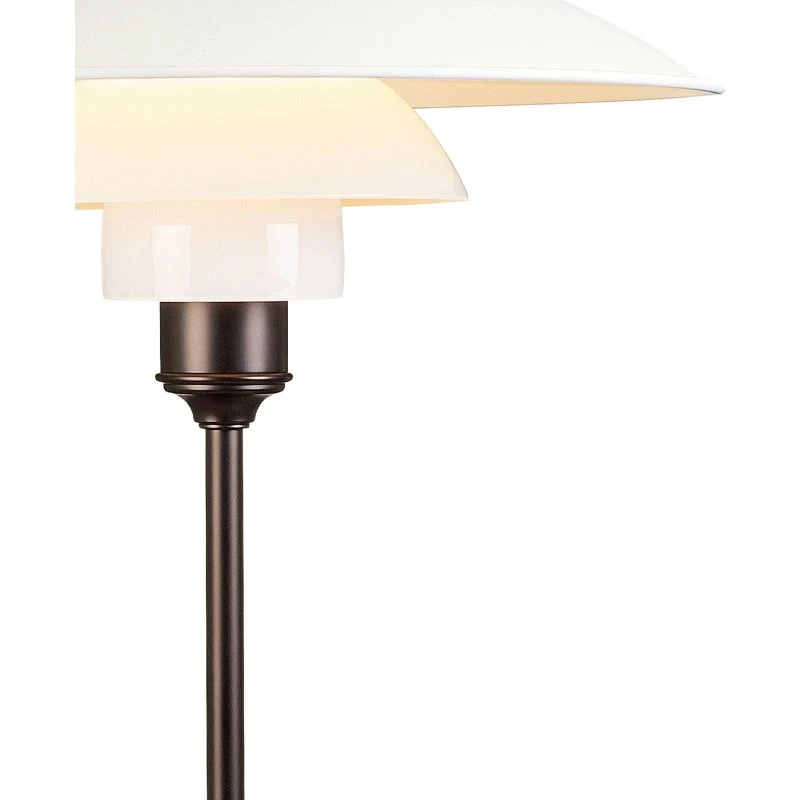 Louis Poulsen PH 3½-2½ Tafellamp - Wit/Bruin