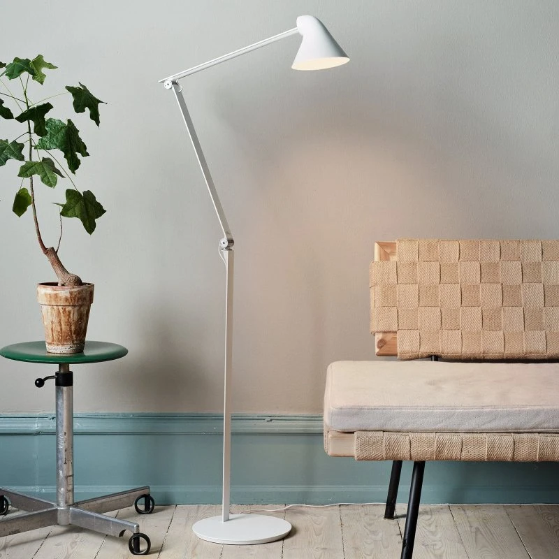 Louis Poulsen NJP Vloerlamp Wit - 3000K LED