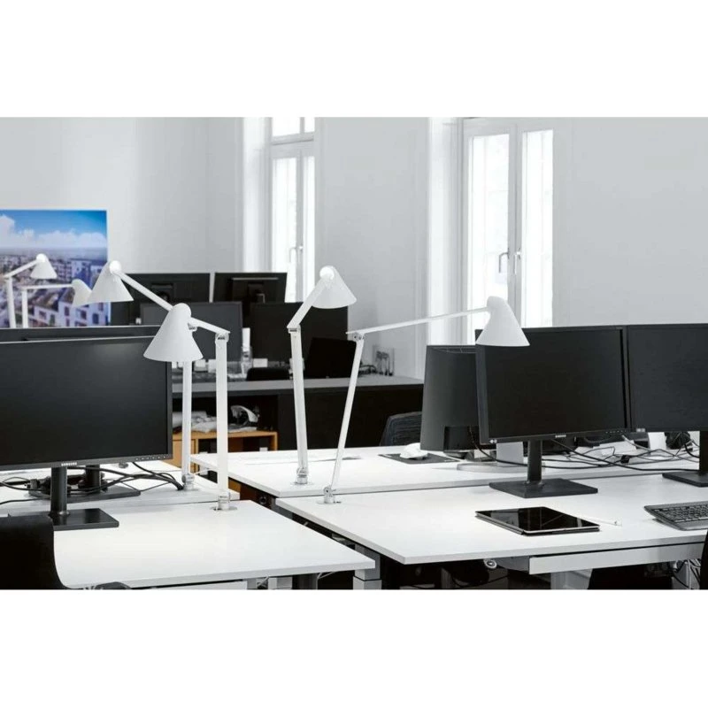 Louis Poulsen NJP Tafellamp met Clamp - Lichtgrijs - 2700K