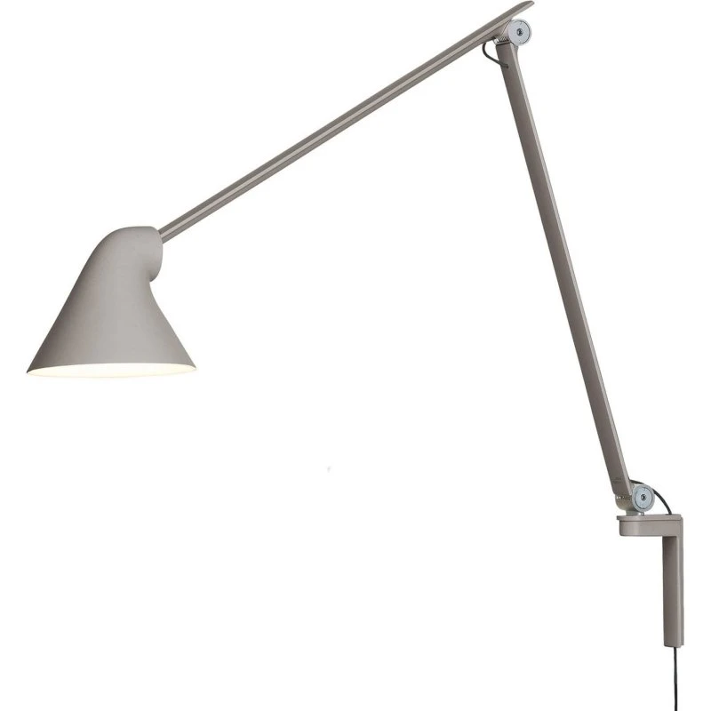 Louis Poulsen NJP Wandlamp Lang Licht - Lichtgrijs