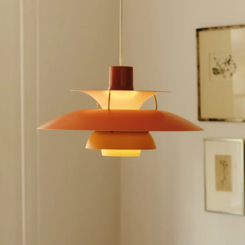 Louis Poulsen PH 5 500 Hanglamp - Oranje