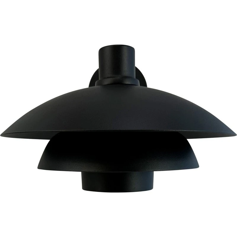 Dyberg Larsen Morph Buitenwandlamp Ø30cm - Zwart