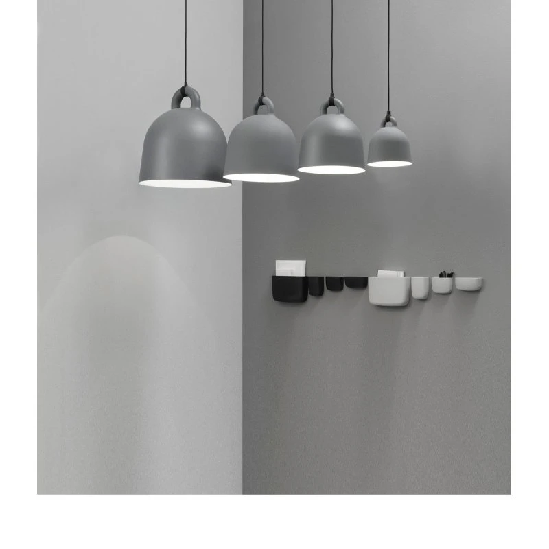 Normann Copenhagen Bell Hanglamp - Medium - Grijs