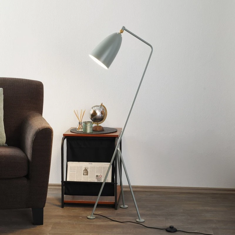 GUBI Gräshoppa Vloerlamp - Blauw Grijs